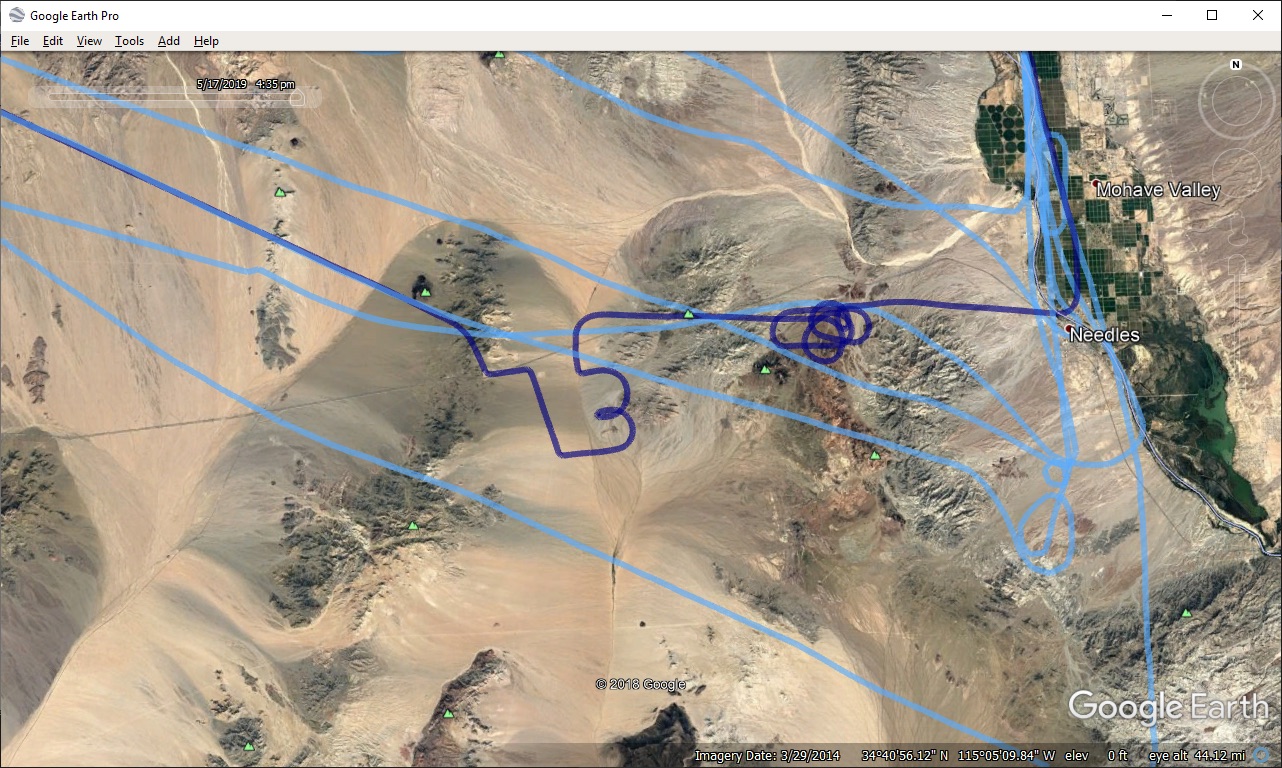 Race 73 GPS Track