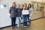  Scholarship winner Kaitlyn McMahon with her family